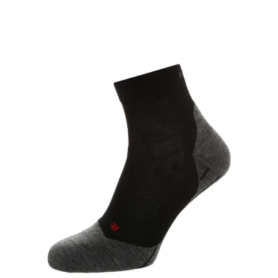 Abbildung von Falke RU4 Short Sportsocken Herren Schwarz, Grau, Größe 49 50