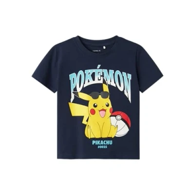 Abbildung von Name It Jungen Nmmmahe Pokemon Nreg Ss Top Box Sky, Navy Blazer, 98 EU