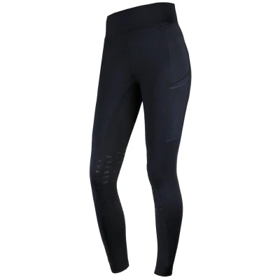 Abbildung von Schockemöhle Reitleggings Equinox Pocket Knie Grip Ozean 36