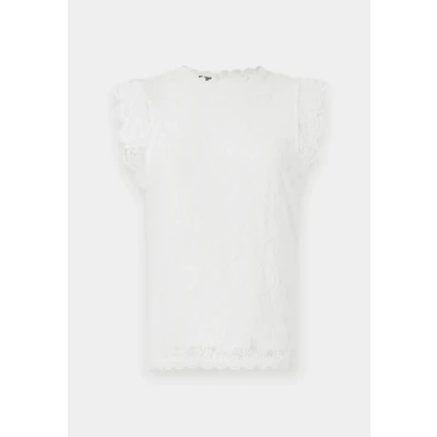 Abbildung von Pieces Pcolline SL NOOS BC Bluse, Damen, Größe: XS, Cloud dancer
