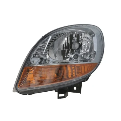 Abbildung von TYC 20 0362 15 2 Scheinwerfer links H4 gelb für Rechtsverkehr mit Lampenträger, ohne Elektromotor RENAULT: Kangoo I Express