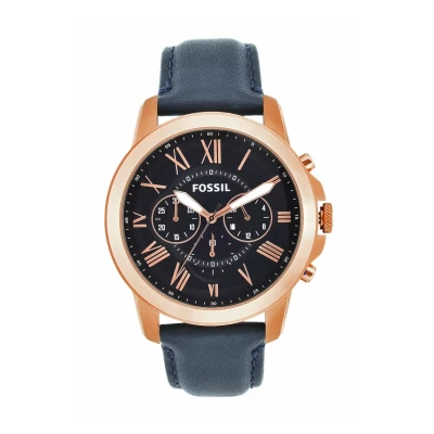 Abbildung von Fossil Chronograph, Herren, Größe: One Size, Blau