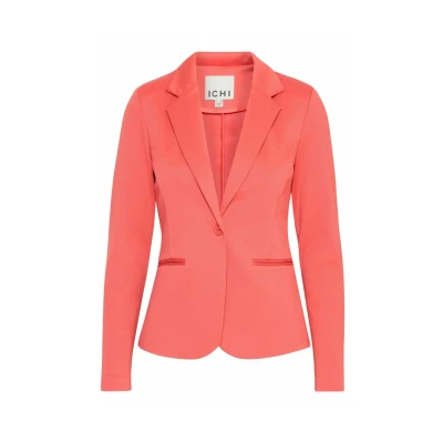Abbildung von ICHI Ihkate Blazer, Damen, Größe: Large, Cranberry