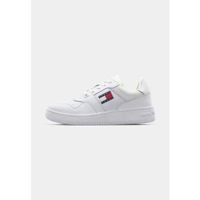 Abbildung von Tommy Jeans Retro Basket Sneaker low, Damen, Größe: 35, White Schuhe