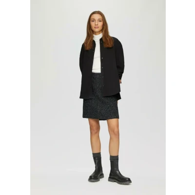 Abbildung von s.Oliver Hemdbluse, Damen, Größe: 32, Schwarz