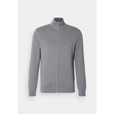 Abbildung von Gant Sweatshirt »Strickjacke CASUAL COTTON ZIP CARDIGAN«