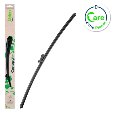 Abbildung von Scheibenwischer Valeo Canopy 583971 580mm Flachbalkenwischblatt, Wischgummi aus &gt;80 % nachhaltigen Materialien HYUNDAI: i30 I Hatchback, Estate