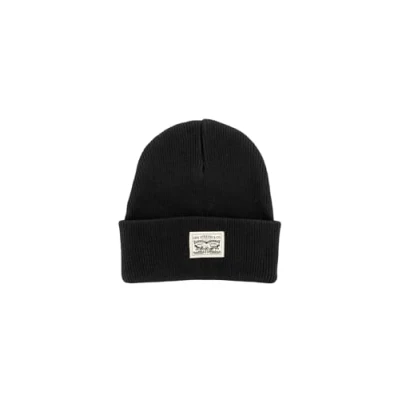 Abbildung von Levi&#039;s Backpatch Beanie Unisex Mütze, Größe: One Size, Gold