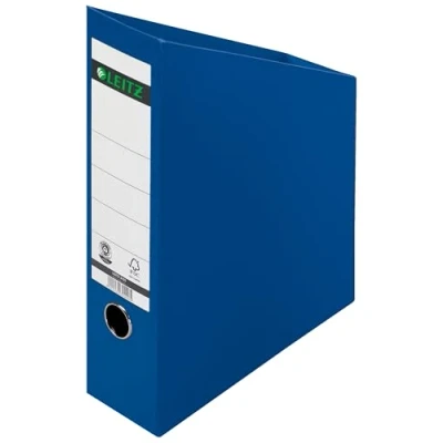 Abbildung von Leitz Click &amp; Store Stehsammler, Aufbewahrungslösung aus Karton für den Schreibtisch, A4 Papierhalter Zeitschriften Ordner, Zuhause/Büro, Cosy Serie, Sanftes Blau, 53560061