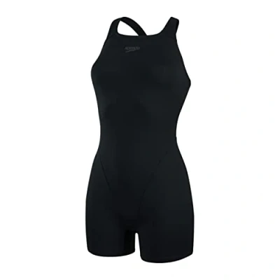 Abbildung von Speedo Womens ECO Endurance Legsuit Badeanzug, Damen, Größe: 32, Black