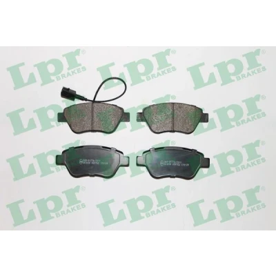 Abbildung von LPR 05P763 Bremsbelagsatz FIAT: Stilo Hatchback, Grande Punto Idea, LANCIA: Musa