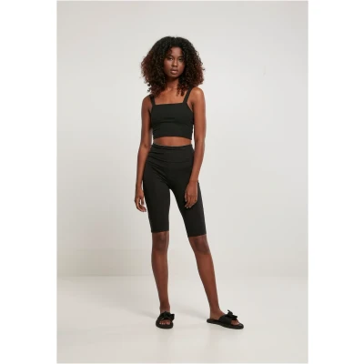 Abbildung von Urban Classics Stretch Cycle Shorts, Damen, Größe: 3XL, Black