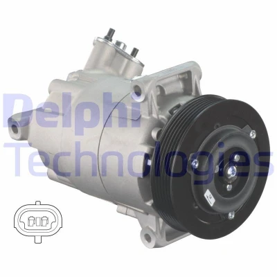 Abbildung von DELPHI CS20382 Kompressor 6CVC13 PAG 46 mit Kompressoröl OPEL: Astra J Sports Tourer, Hatchback