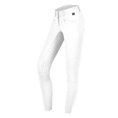 Abbildung von ELT Reithose Hella High Waist Silikon Weiß 38