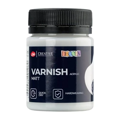 Abbildung von Decola Acryl Firnis Matt 50 ml Lack für Acrylfarben Schützt Ihre Kunstwerke vor UV Stahlung, Staub und Vergilbung Von Nevskaya Palitra