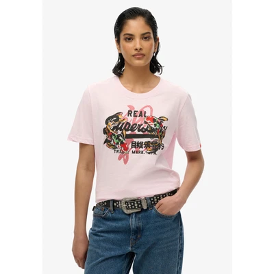 Abbildung von Superdry Kurzarmshirt »VL TOKYO RELAXED TEE«
