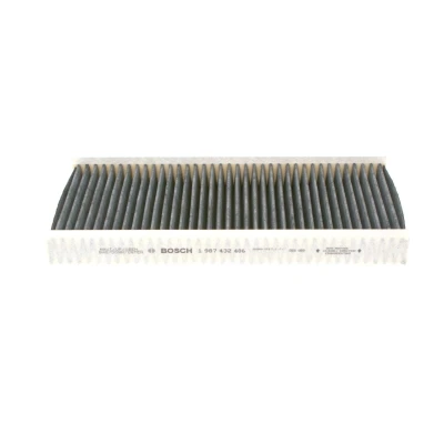 Abbildung von BOSCH 1 987 432 406 Innenraumfilter Aktivkohlefilter 376 176 48 CITROËN: Dispatch II Van, MPV, FIAT: Scudo