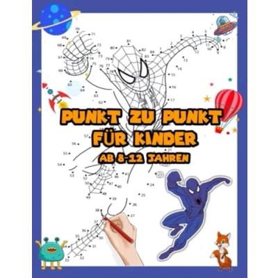 Abbildung von punkt zu für kinder ab 8 12 Jahren: Das zahlen verbinden, Aktivitätsbuch ist ein tolles Geschenk Mädchen und Jungen im Alter von bis