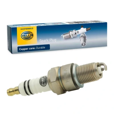 Abbildung von HELLA 8EH 188 704 251 Zündkerze M14 x 1.25 SW: 16 FORD: Sierra Mk2 Saloon, FIESTA 4, ORION 2, LANCIA: Thema Saloon
