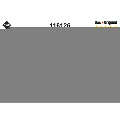 Abbildung von Scheibenwischer Swf Original, Das Original Single 116126 475mm Standard VOLKSWAGEN: GOLF 4, 3, Polo III Hatchback, BMW: 3 Coupe, X3