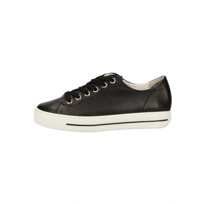 Abbildung von Paul Green Damen, Frauen Low Top Sneaker,Halbschuhe,straßenschuhe,Strassenschuhe,Sportschuhe,Freizeitschuhe,Turnschuhe,Schwarz (JA),37 EU / 4 UK