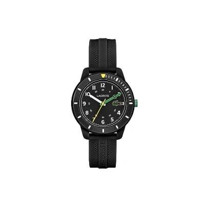 Abbildung von Lacoste MINI Tennis Uhr schwarz für Kinder, Größe: One Size,