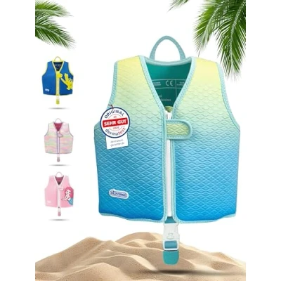 Abbildung von KIDVERSE Schwimmweste Kinder 1 2 Jahre Komfort Schwimmhilfe mit Bauchumfang bis 52cm Kinderschwimmweste zum Schwimmen Lernen Kind
