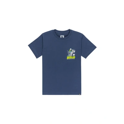 Abbildung von DC Shoes Tshirt print für Kinder, Größe: 176, Bsw/estate blue