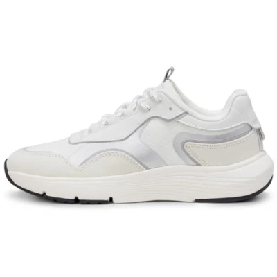 Abbildung von Marc O&#039;Polo Leila Sneaker low, Damen, Größe: 42, White/silver Schuhe