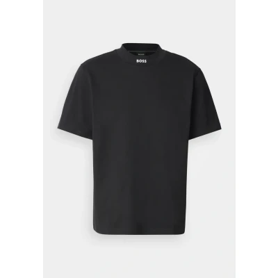Abbildung von BOSS TEE Collar ZONE Tshirt basic, Herren, Größe: XS, Black