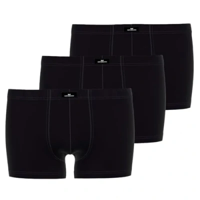 Abbildung von Götzburg® Sparpacks! 3er Pack Pants, Boxershorts, Shorts, Unterhosen, Unterwäsche, schwarz, weiß, Neu (5 / (M), schwarz)