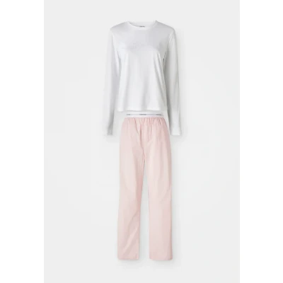 Abbildung von Calvin Klein Underwear Schlafanzug »LS PANT SET«, Mit elastischem Bund