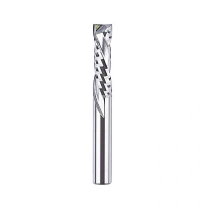 Abbildung von SpeTool Spiralnutfräser 6mm Schaft Kompression 22mm Schnittlänge Up&amp;Down VHM Schaftfräser Nutfräser Fräser für Oberfräse CNC Langlochfräser Holz Holzfräser Router Bit