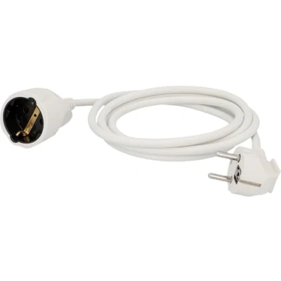 Abbildung von UNITEC Schuko Verlängerung, H05VV F3G 1,5mm², IP20, 2 m, weiß