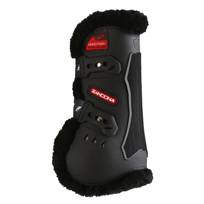 Abbildung von Zandona Sehnenschutz Carbon Air Sensitive Plus Schwarz M
