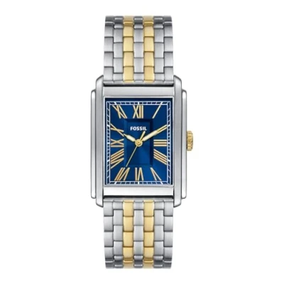 Abbildung von Fossil Analog Quarz Uhr, Herren, Größe: One Size, Bicolor