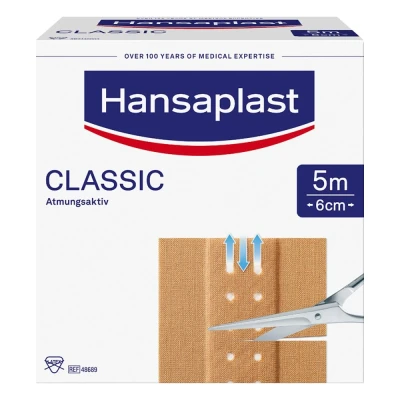 Abbildung von Hansaplast Classic Pflaster 5mx6cm