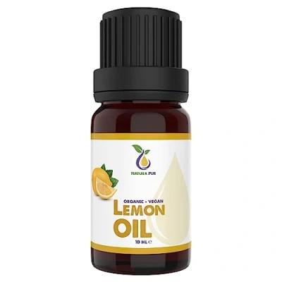 Abbildung von Zitronenöl BIO 10ml 100% naturreines Zitronen Öl, vegan Lemon Oil (Citrus Limon Peel Oil) Zitrusöl Ätherisches Öl für guten Schlaf, Duftlampe, Diffuser
