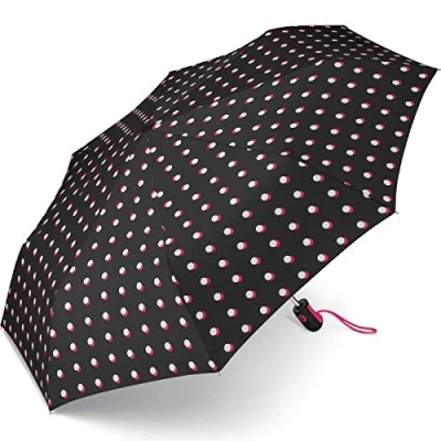 Abbildung von Esprit Taschenschirm Easymatic Light Double Dot schwarz