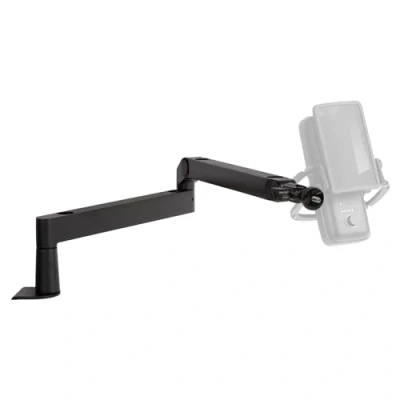 Abbildung von Elgato Wave Mic Arm LP Low Profile Mikrofonarm mit Kabelkanälen für einen sauberen Arbeitsplatz, Tischklemme, vielseitig, voll einstellbar, ideal Podcast, Streaming, Gaming, Home Office