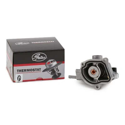 Abbildung von GATES TH36392G1 Kühlwasserthermostat 92 mit Dichtungen Gehäuse MERCEDES BENZ: C Class Saloon, T modell, E Saloon