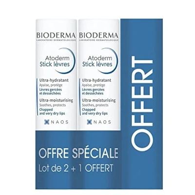 Abbildung von Bioderma Atoderm Levres Lote 3 Pz , G (1Er Pack)