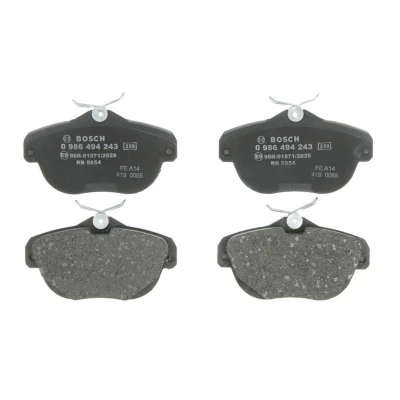 Abbildung von BOSCH 0 986 494 243 Bremsbelagsatz Low Metallic CITROËN: C6 Saloon