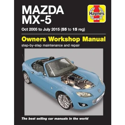 Abbildung von Mazda MX 5 (Oct 05 July 15) 55 to 15 Haynes Repair Manual