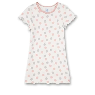 Abbildung von Sanetta MINI Nachthemd für Kinder, Größe: 116, White pebble