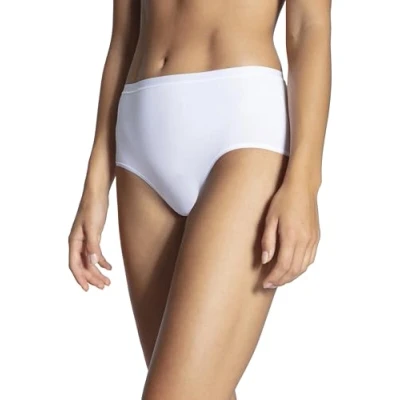 Abbildung von CALIDA Natural Comfort Slip Damen, High Waist, natürlicher Glanz und glatter Griff