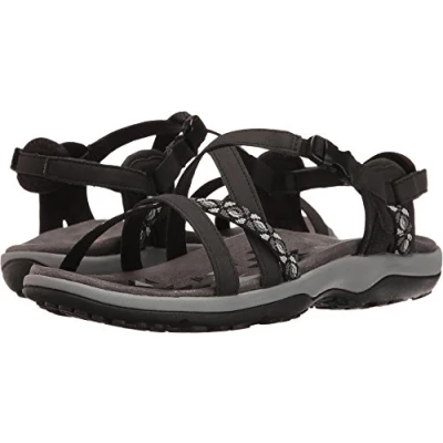 Abbildung von Skechers Damen Reggae SLIM VACAY 40955 Slingback Sandalen, Schwarz, 42 EU