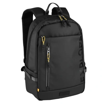 Abbildung von camel active Rucksack »Explore«, wasserabweisendes recyceltes Nylon und reflektierende Reißverschlüsse
