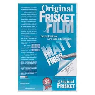 Abbildung von Frisket SA52808 Maskierfolie, circa 38.1 x 25.4 cm, 8 Blatt, matt