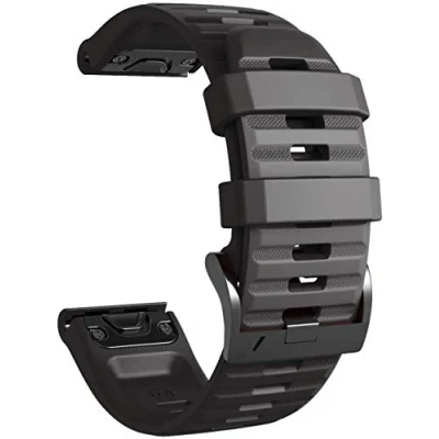 Abbildung von Shieranlee Fenix 5 Sportuhr Armband Silikon Sportarmband Uhr Ersatzarmband mit Werkzeug für Garmin 5/Fenix Plus/Fenix 6/Fenix 6 Pro/Fenix 7/Fenix 7 Solar/Fenix Sapphire Solar